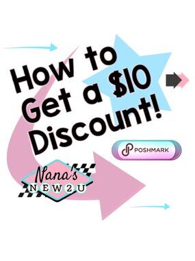 $10 OFF Your First Poshmark Order ~ Sign Up NOW!